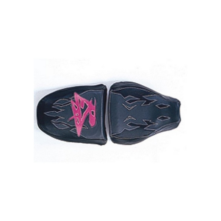 Housse de selle Bagster (2036H) Noir/Anthracite/Lettres Fuchsia Suzuki GSX1100 R 94