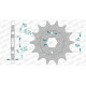 Pignon AFAM 14 dents pas 520 type 20202 AJP PR3 125 Enduro