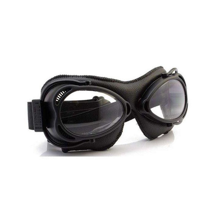 Vintage Nannini STREETFIGHTER Black/Black, clear lenses