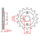 Pignon JT 15 dents pas 520 type 327 Honda VT125 C Shadow