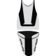 Saddle cover Bagster (2193B) Black/Gris Clair/Black Letters Kawasaki VERSYS 07