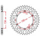 Couronne alu JT 47 dents ultra-light pas 520 type 460 