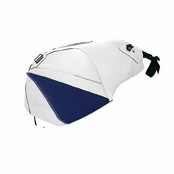 Tapis de réservoir Bagster blanc/pointe bleu foncé (1437A) Honda CBR900 Fireblade 954