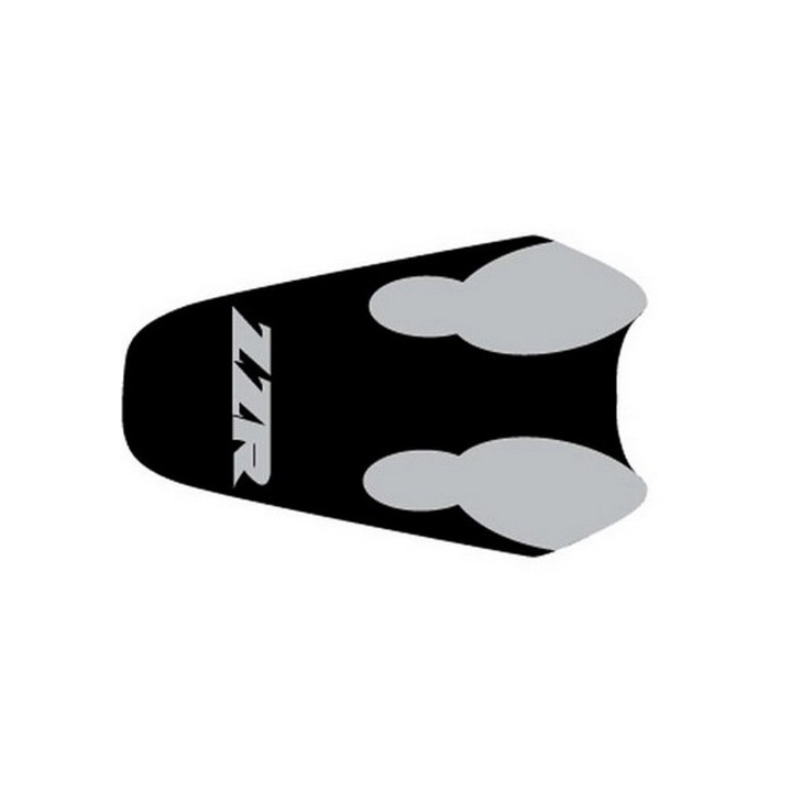 Housse de selle Bagster (2139C) Noir/Gris Clair/Lettres Grises Claires Kawasaki ZZR1200 02-04