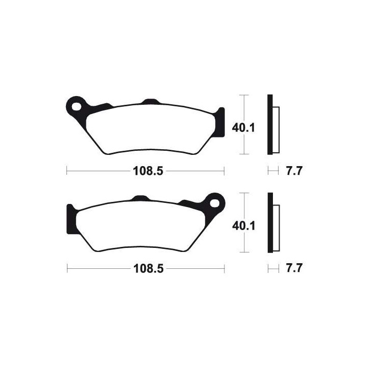 Brake plates Bendix MA174