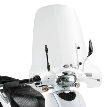 Pare-brise incolore Givi (153A+A6704A) Aprilia SCARABEO 50-100