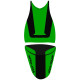 Saddle cover Bagster (2193D) Green Mother/Black/Black Letters Kawasaki VERSYS 08