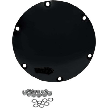 Cache carter embrayage DRAG SPECIALITIES noir brillant Sportster