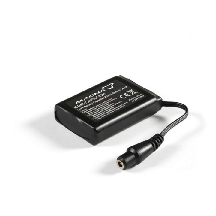 Batterie MACNA 7V 2.2A pour gants chauffants Macna