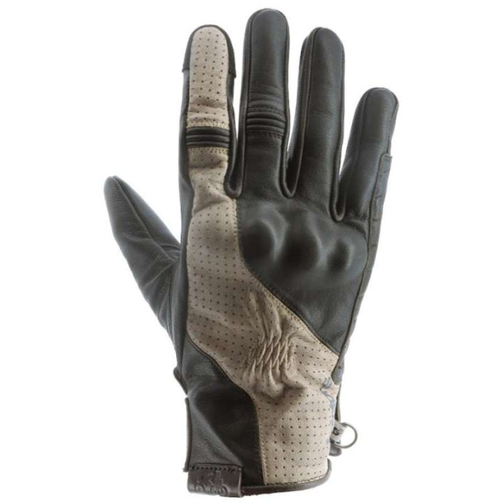 Helstons BROOKS AIR Summer Motorcycle Gloves Brown/Beige