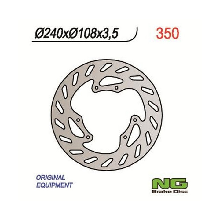 Disque de frein avant NG GASGAS 50 ROOKIE / 250 PAMPERA