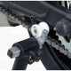 R&amp-G motorcycle diabolos WHITE M8x125