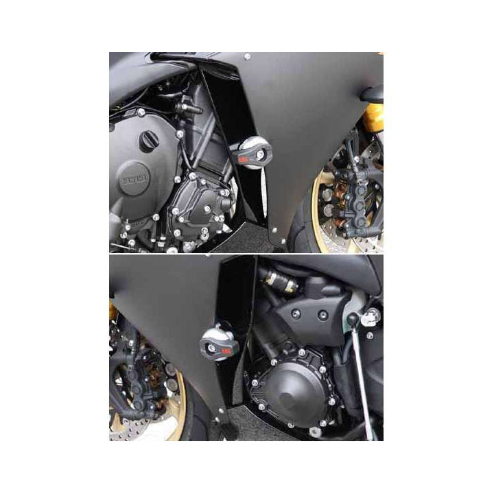 Kit fixation Crash Pad LSL Yamaha YZF-R1 09-14