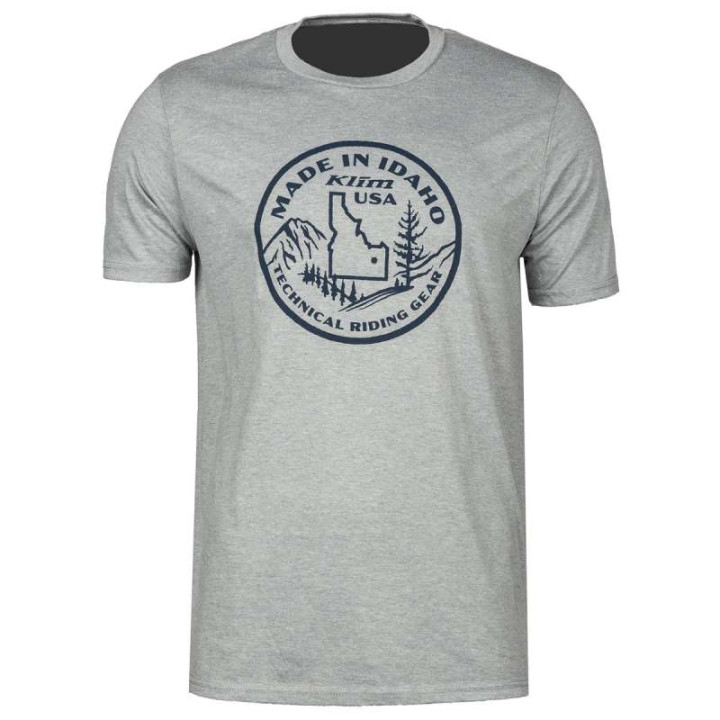 Tee-shirt Klim MADE IN IDAHO GRAY