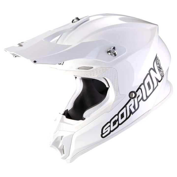 Casque cross Scorpion VX-16 EVO AIR Blanc
