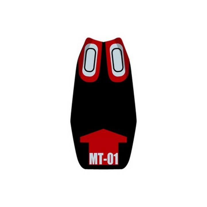 Housse de selle Bagster (2165E) Rouge Fonce/Noir/Lettres Argent Yamaha MT-01 07 Housse de selle Bagster (2165E) Rouge Fonce/Noir/Lettres Argent Yamaha MT-01 07