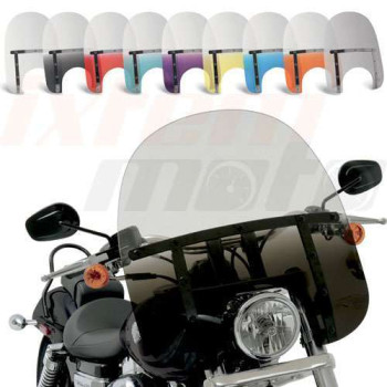 Pare-brise Memphis Shades FATS 15" (38cm) / phare 9" Pare-brise Memphis Shades FATS 15" (38cm) / phare 9"