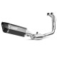 Ligne complète Mivv SR-1 Titane noir (Y.071.LR1TB) Yamaha YZF-R7