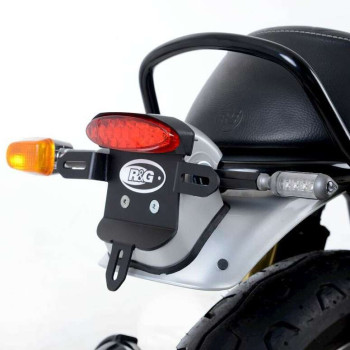Support de plaque R&G (LP0283BK) INTERCEPTOR / CONTINENTAL GT