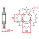 Pignon JT 15 dents pas 525 type 1370