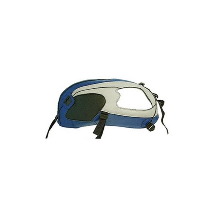 Bagster tank mat blue/grey nickel (1377E) Kawasaki W 650