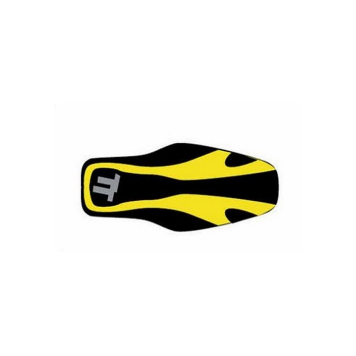 Saddle cover Bagster (2125C) Yellow/Black/White Letters Triumph TT 600 01