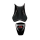 Housse de selle Bagster (2209A) Noir/Noir Mat/Lettres Rouges et Grises Suzuki GSX1000R 09-11