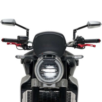 Plaque frontale Puig Noir mat (9768J) Honda CB650R/CB1000R NEO SPORTS CAFE