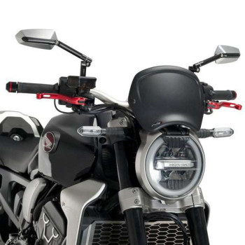 Plaque frontale Puig Noir mat (9768J) Honda CB650R/CB1000R NEO SPORTS CAFE