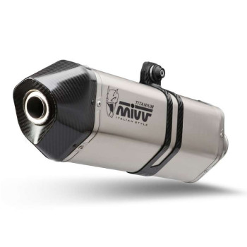 Mivv SPEED EDGE Titanium-approved muffler (A.017.LRT) Aprilia Tuareg 660