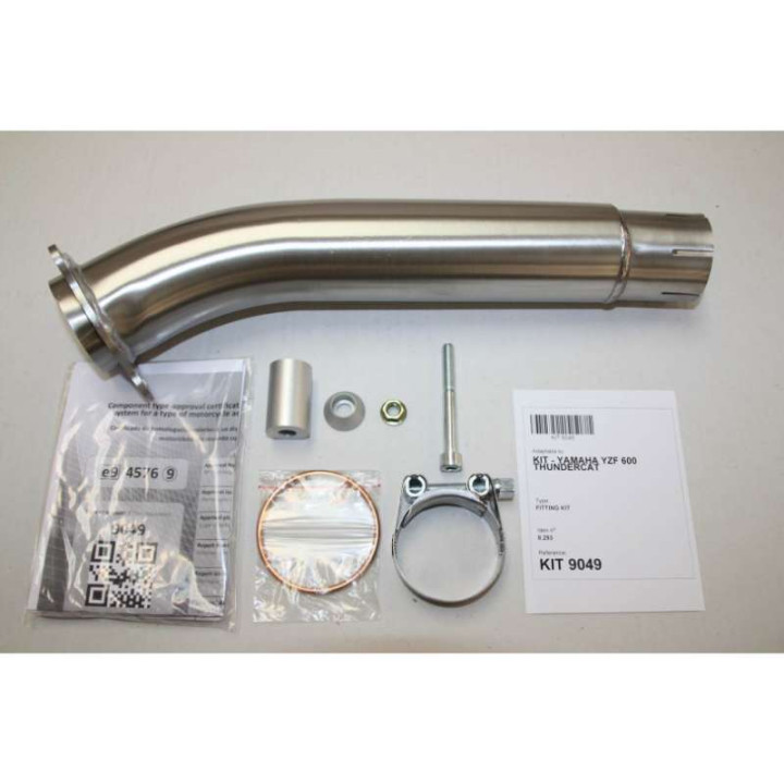 Silencieux homologué Ixil SOVE inox (OY9049VSE) Yamaha YZF600 Thundrecat