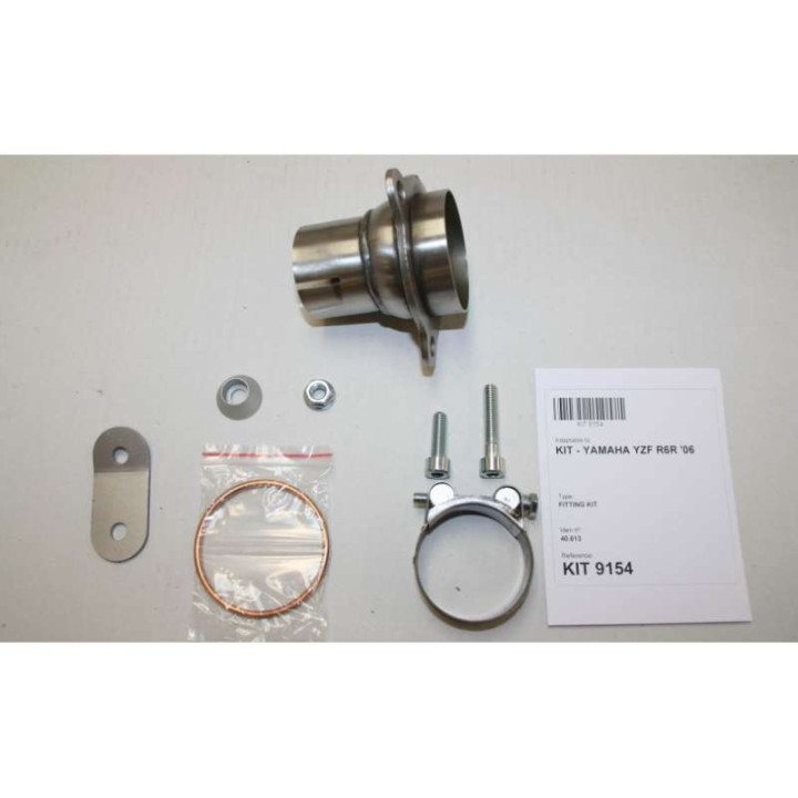 Silencieux homologué Ixil SOVE inox (OY9154VSE) Yamaha YZF-R6 06-15