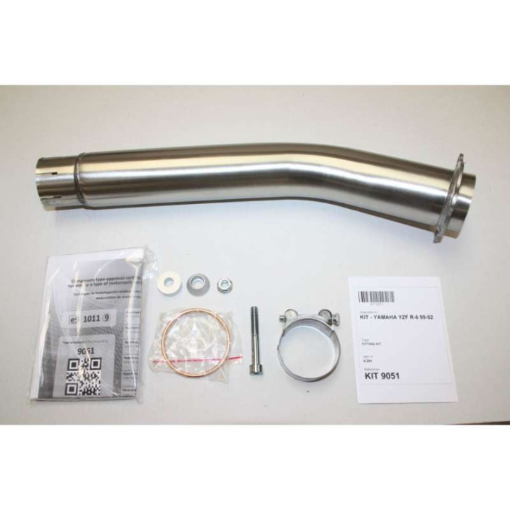 Stainless steel Ixil SOVE (OY9051VSE) Yamaha YZF-R6 99-02