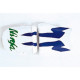 Saddle cover Bagster (2034H) Violet Fonce/Blanc/Letters Vertes Kawasaki ZX9 R NINJA 97 Saddle cover Bagster (2034H) Violet Fonce/Blanc/Letters Vertes Kawasaki ZX9 R NINJA 97