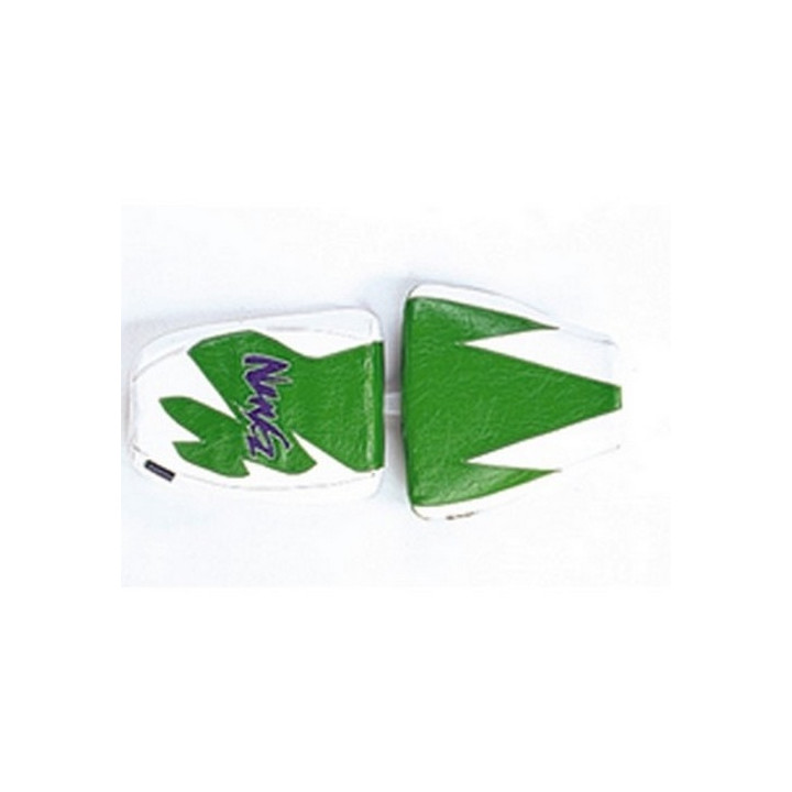 Housse de selle Bagster (2047B) Vert/Blanc/Lettres Violettes Kawasaki ZX6 R 95 Housse de selle Bagster (2047B) Vert/Blanc/Lettres Violettes Kawasaki ZX6 R 95