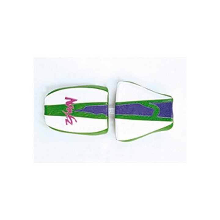 Housse de selle Bagster (2047F) Vert/Blanc/Violet/Lettres Fuchsia Kawasaki ZX6 R 96