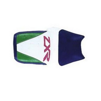 Housse de selle Bagster (2027A) Blanc/Bleu/Vert/Lettres Fuchsia Kawasaki ZXR750/750 R 93-94 Housse de selle Bagster (2027A) Blanc/Bleu/Vert/Lettres Fuchsia Kawasaki ZXR750/750 R 93-94