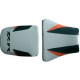 Saddle cover Bagster (2089Q) Clair/Black/Orange/Black Letters Kawasaki ZX9 R NINJA/ZX 9 R 03-04