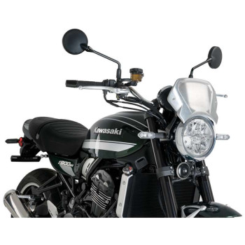Plaque frontale aluminium Puig (3593) CB1100RS, Indian FTR 1200, Z900RS, Yamaha XSR700