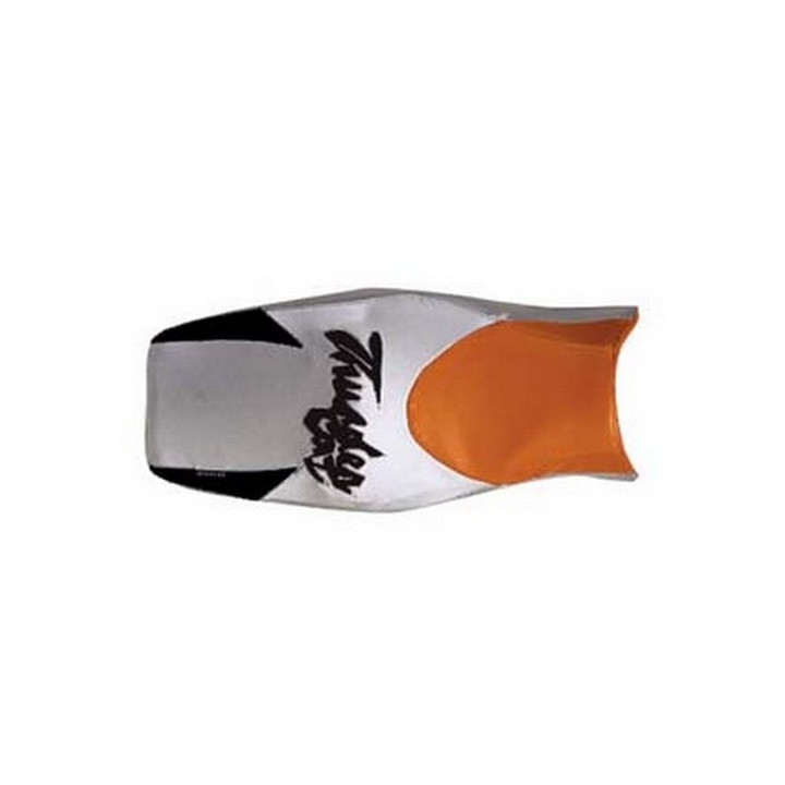 Saddle cover Bagster Silver/Black/Orange/Black Letters Yamaha YZF600 THUNDER CAT 98 Saddle cover Bagster Silver/Black/Orange/Black Letters Yamaha YZF600 THUNDER CAT 98