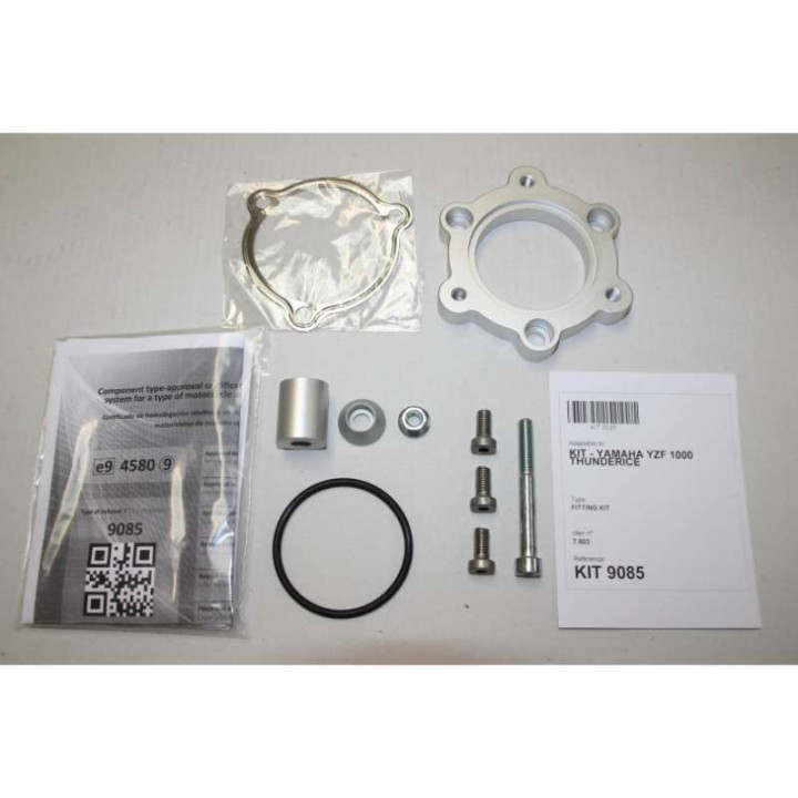 Silencieux homologué Ixil SOVE inox (OY9085VSE) Yamaha YFZ000R Thunderace