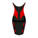 Saddle cover Bagster (2176L) Black/Black Mat/Red Suzuki GSR600 08-09