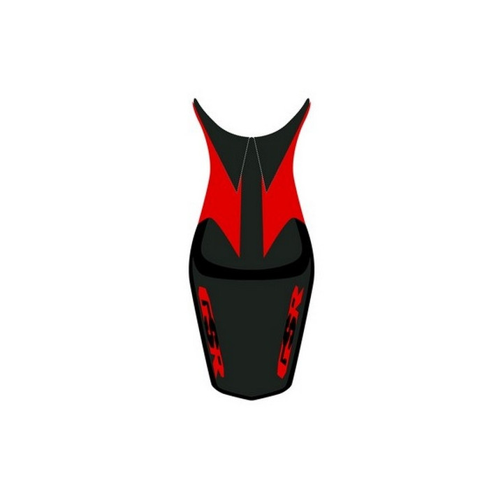 Saddle cover Bagster (2176L) Black/Black Mat/Red Suzuki GSR600 08-09 Saddle cover Bagster (2176L) Black/Black Mat/Red Suzuki GSR600 08-09