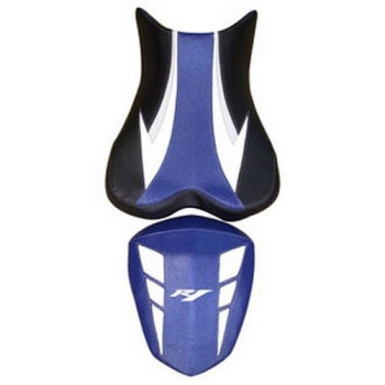 Housse de selle Bagster (2211A) Baltique/Blanc/Noir Lettres Blanches Yamaha YZF-R1 09