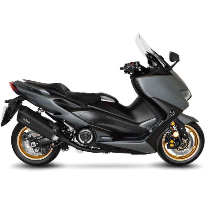 Ligne complète homologuée LeoVince LV-12 Full Black Edition (15305FBK) Yamaha T-Max