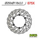 Fixed petal NG brake disc 260mm (ref. 675X)