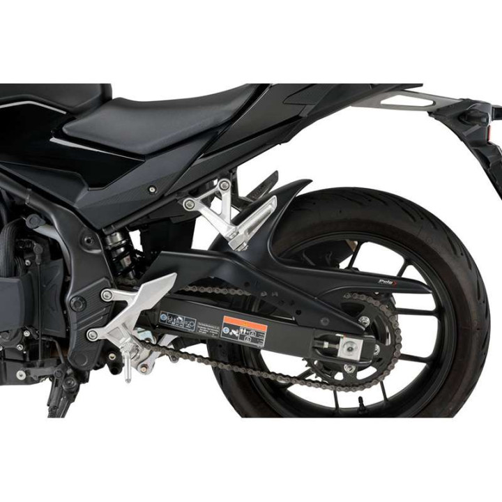 Garde-boue arrière Puig noir mat (21146J) Honda CB500F 22-