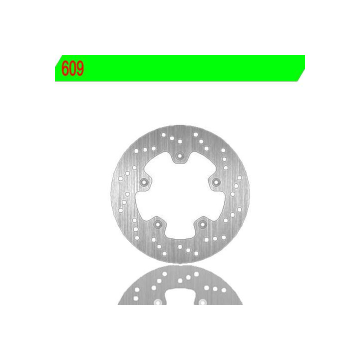 Straight rear brake disc NG 609 TZR50R 03-04