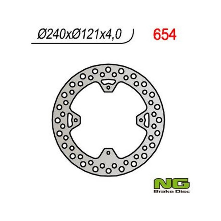 Rear brake disc NG HM / Honda CR/CRF 125, 250, 450