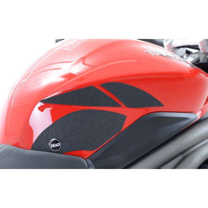 Kit grip de réservoir R&G (EZRG804)  Triumph Speed Triple 1050/R/S